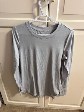 RBX Women's Long Sleeve Crewneck Top - Light Gray